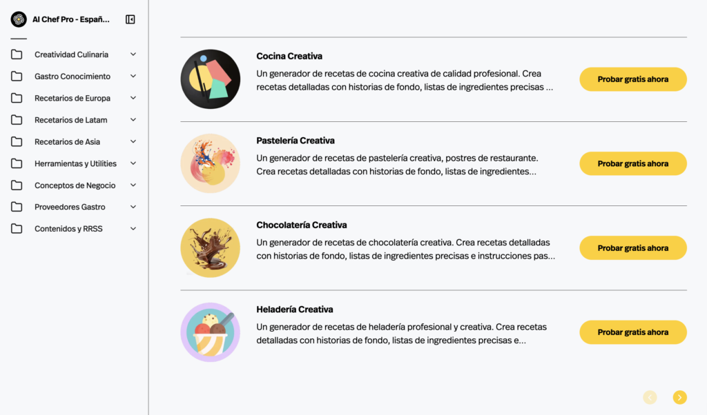 AI Chef Pro - Up Grade - Actualización V 1.7 - AI Model