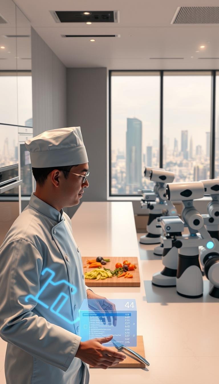 Tecnología de seguridad alimentaria con IA transformando prácticas culinarias