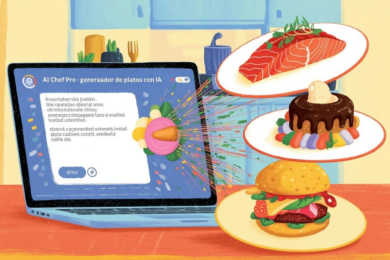 Generador de Platos con IA: Crea Im&aacute;genes Profesionales de Comida en Segundos