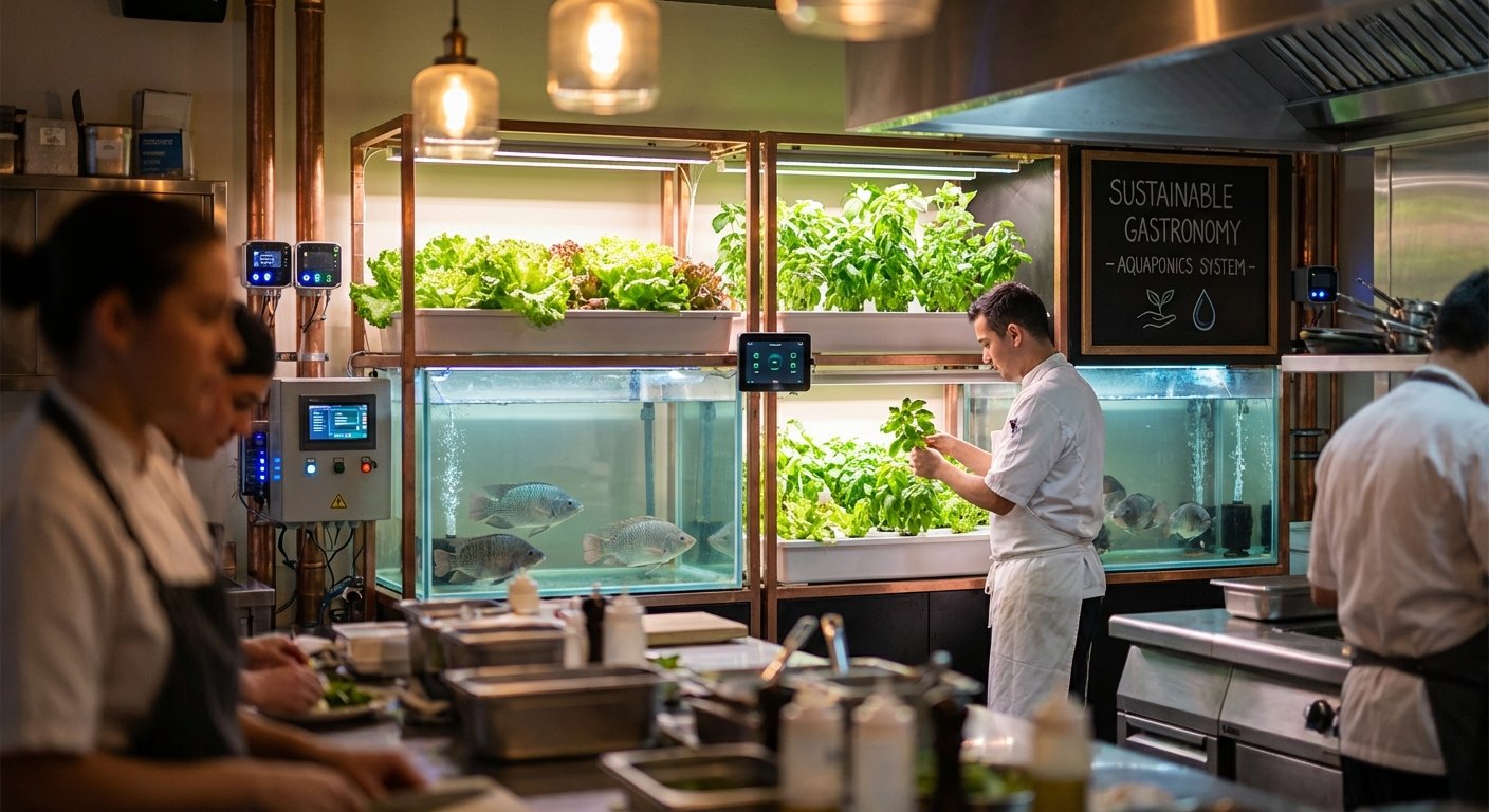 Acuaponía Inteligente para Restaurantes: Guía Práctica con IA
