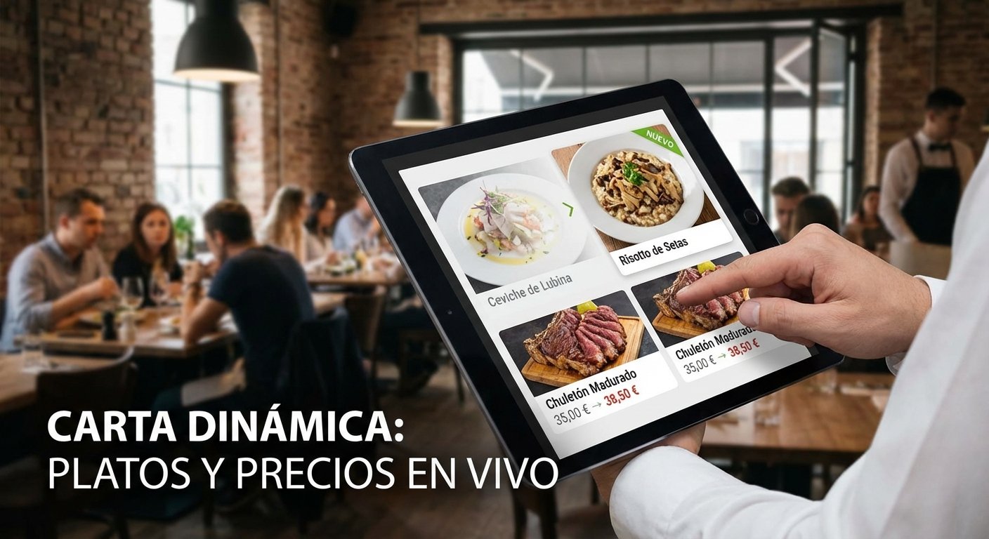 Carta Digital Dinámica con IA: Guía Práctica para Revolucionar tu Restaurante en 2026