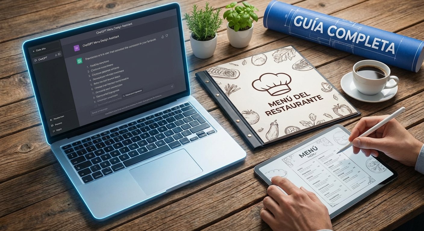 ¿Puede ChatGPT Diseñar el Menú o la Carta de un Restaurante? Guía Completa 2026