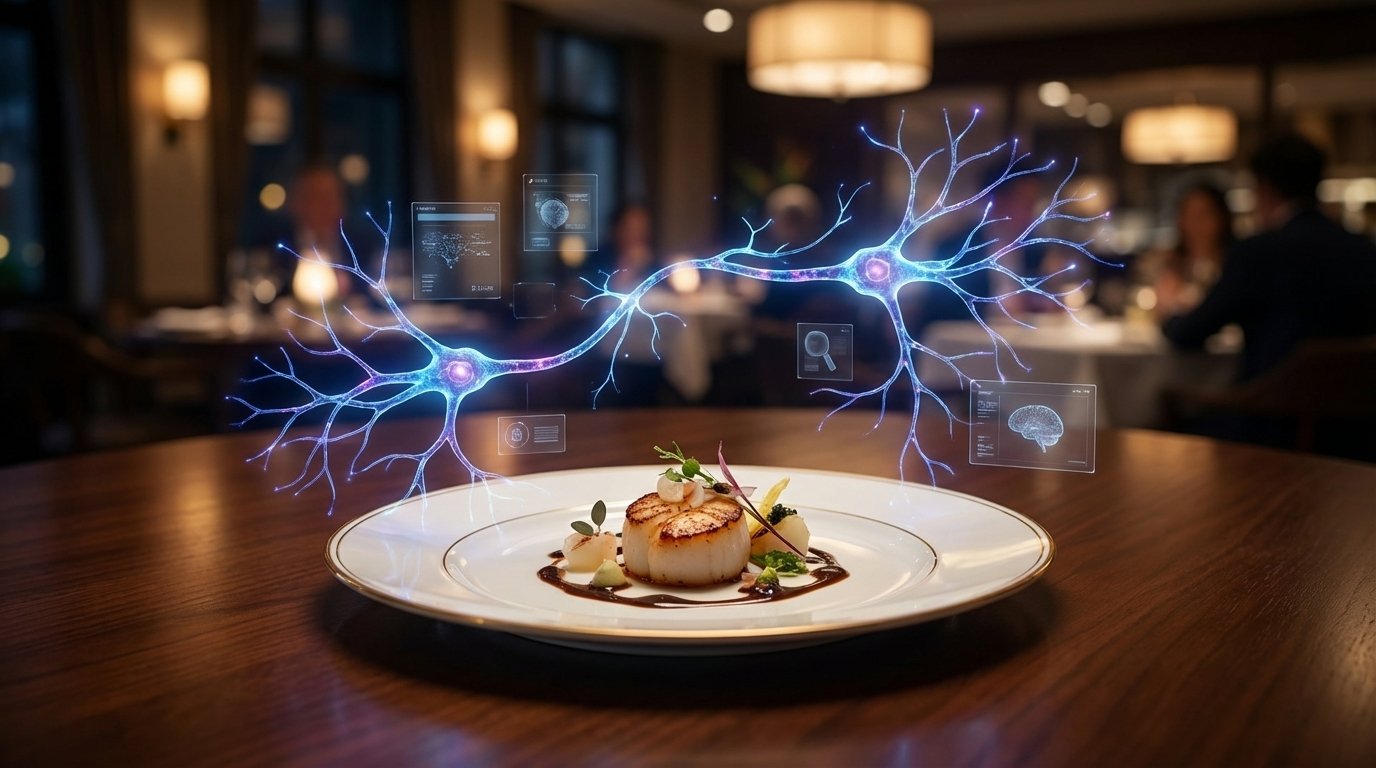 Neurociencia Gastronómica: IA en el Diseño de Experiencias Multisensoriales