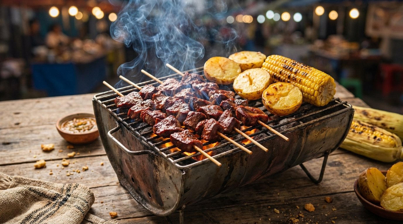 12 Anticuchos y Parrillas con Cocina Peruana AI