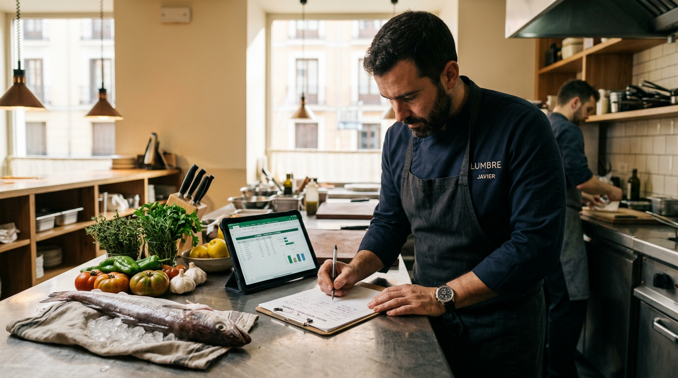 Escandallos con IA: Guía Definitiva para Cocina Profesional 2026